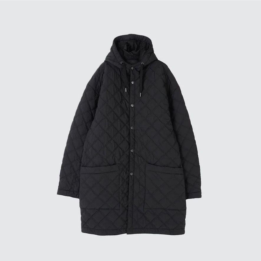 【残り一点】Reversible Quilting Hooded Coat - 3(M)