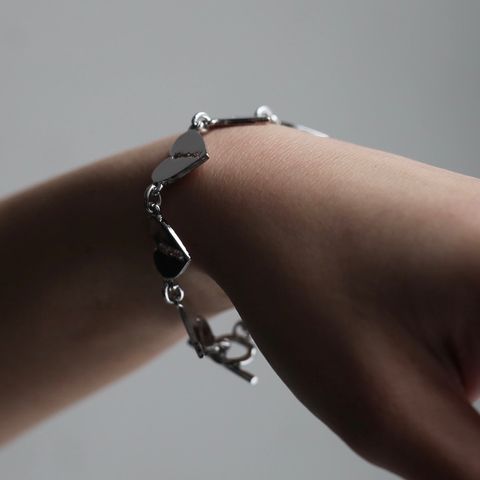 【残りわずか】Multi Heart Razor Bracelet(SILVER)