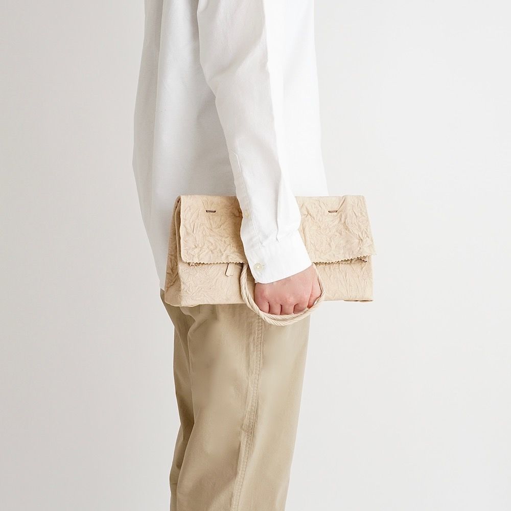 irose - 【残り一点】Paper Leather Clutch Bag | ACRMTSM ONLINE STORE