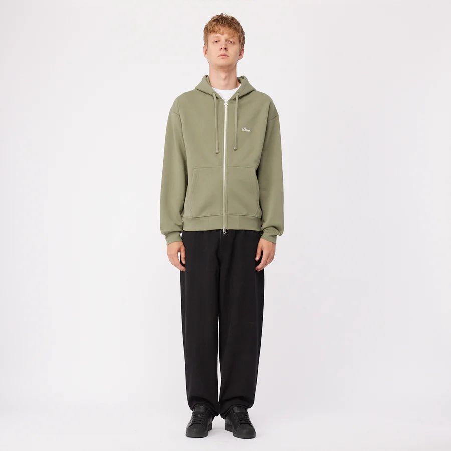 【残りわずか】Cursive Zip Hoodie