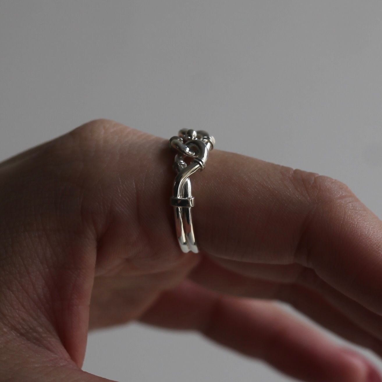 【残り一点】Vintage Knot Ring LARGE