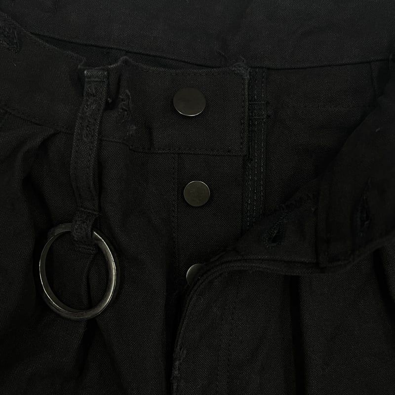 【残り一点】Heavy Cargo Short With Damaged(AGED CANVAS)