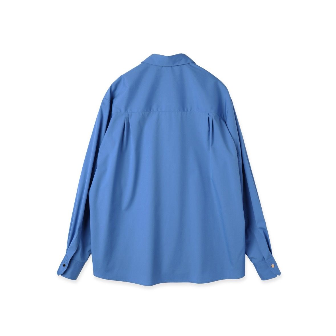 【残り一点】High Count Broadcloth Embroidery Patch Shirt