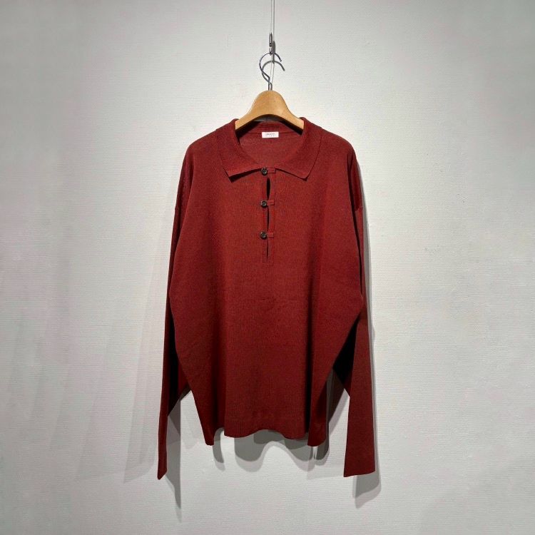 【残り一点】Washi Open Collar S/S Shirt