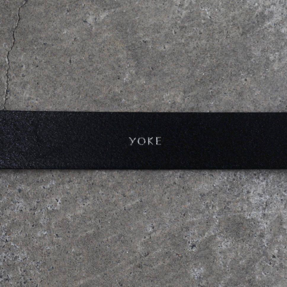 YOKE - 【残りわずか】W Ring Leather Belt | ACRMTSM ONLINE STORE