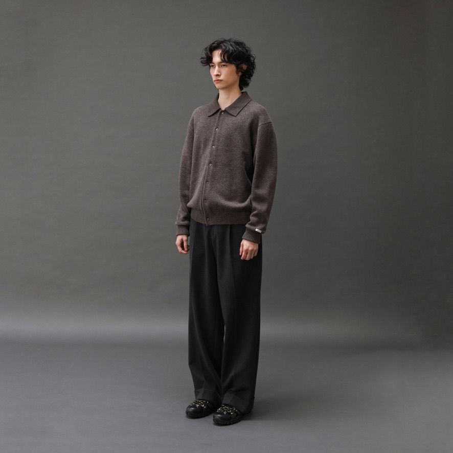 【残り一点】Scape Polo Wool Cardigan