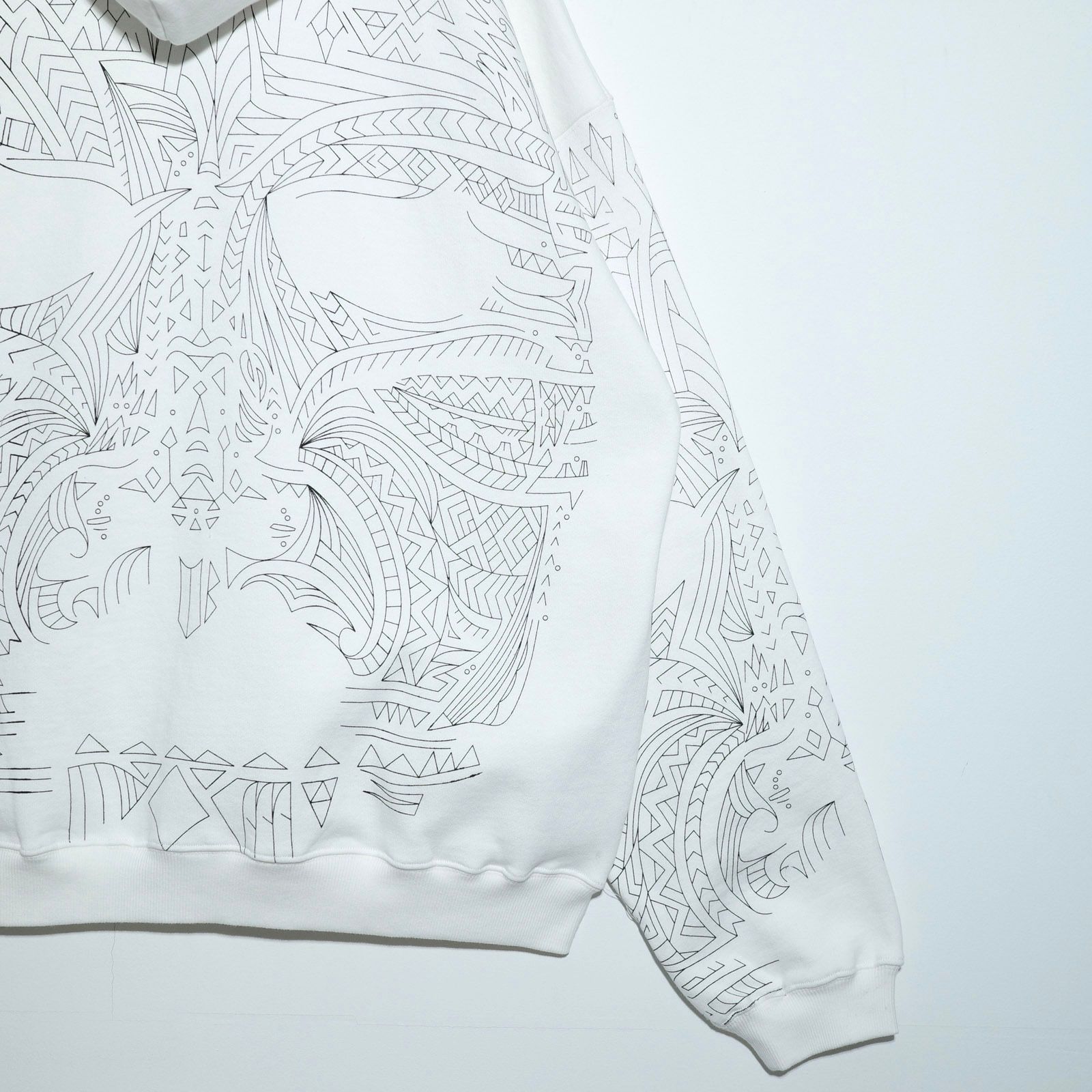 【残り一点】Face Zip Sweat Hoodie