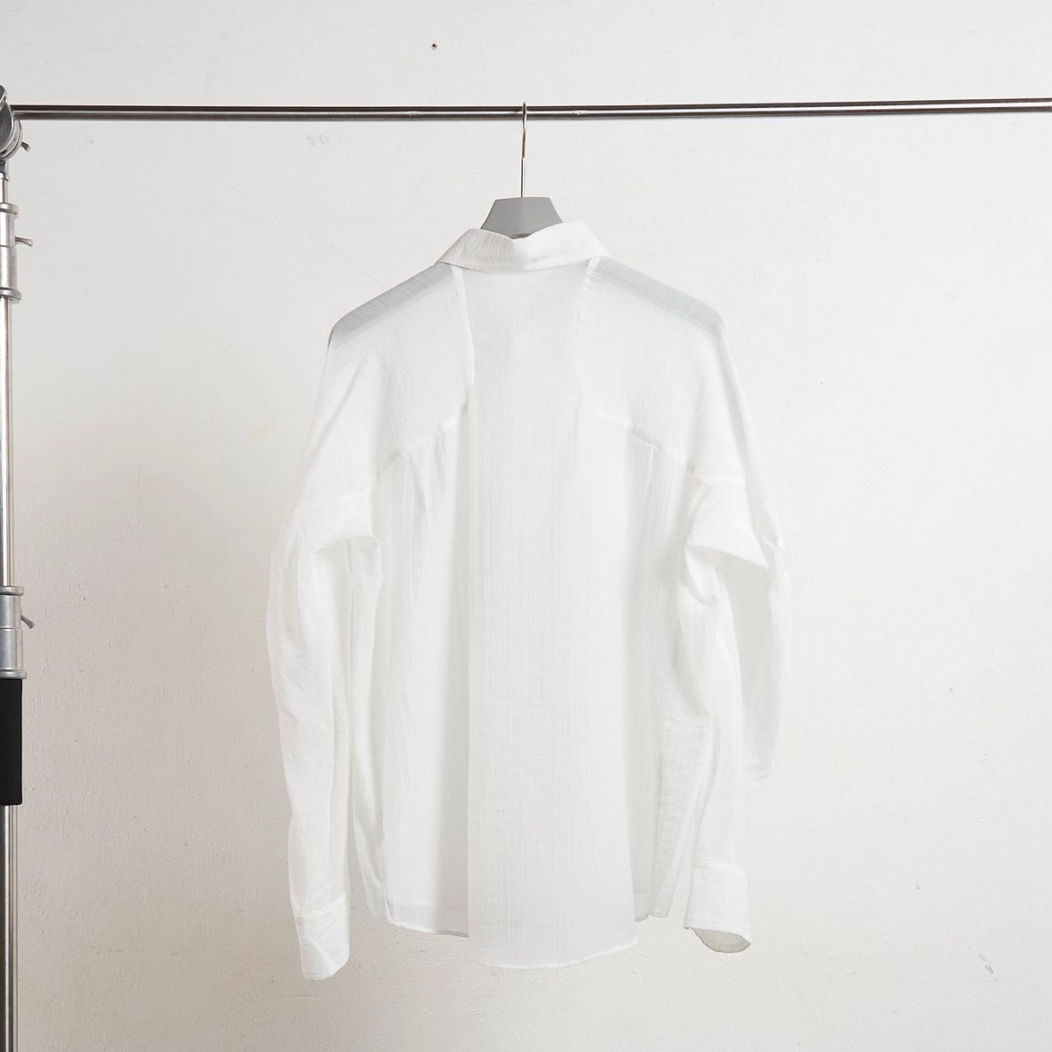 【残り一点】Semi Sheer French Seam Shirt