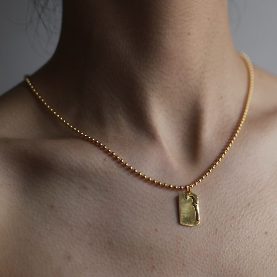 【お取り寄せ注文可能】Unisex Dog Tag Necklace