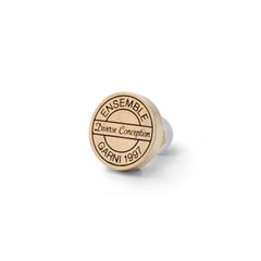 【お取り寄せ注文可能】K10 Engrave Coin Pierce(GOLD)