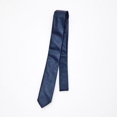【残り一点】55mm Leather Tie(NAVY)
