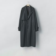 【残りわずか】Wool Melton Lay Chester Coat