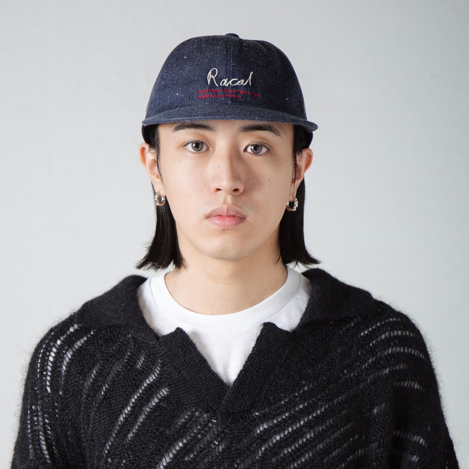 【残り一点】Flat Visor Denim Cap