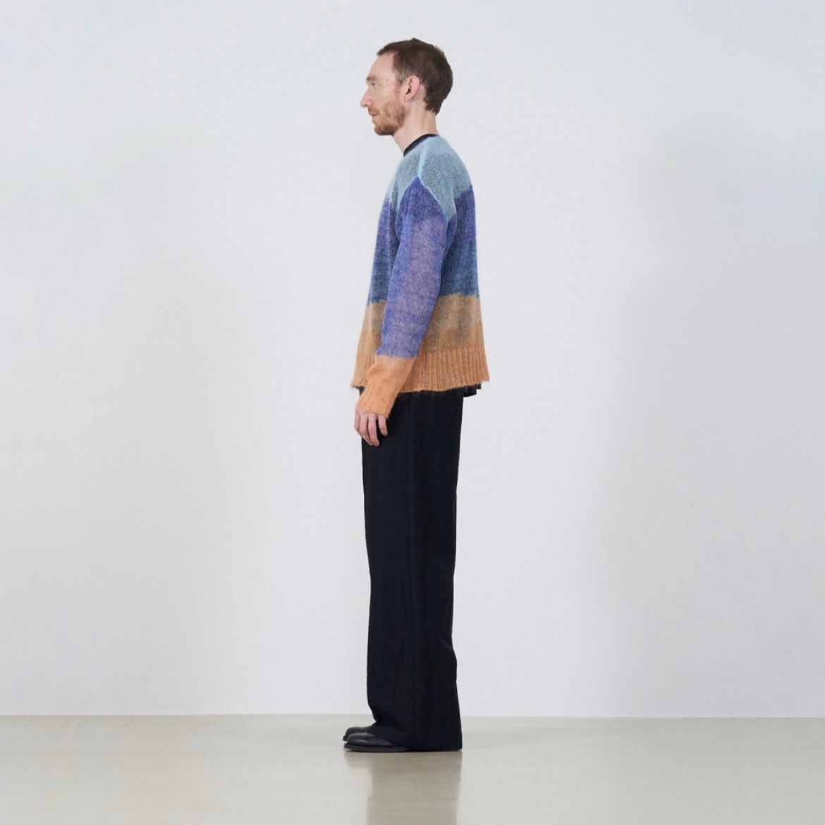 YOKE - 【残りわずか】Mohair Intarsia Sheer Sweater | ACRMTSM YOKE - 【残りわずか】Mohair Intarsia Sheer Sweater | ACRMTSM