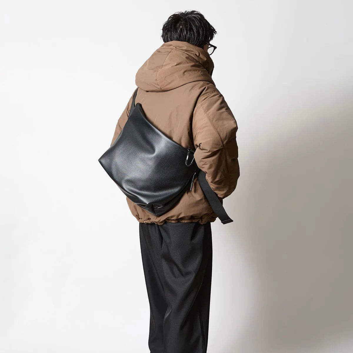 【残り一点】Leather Messenger Bag(M)