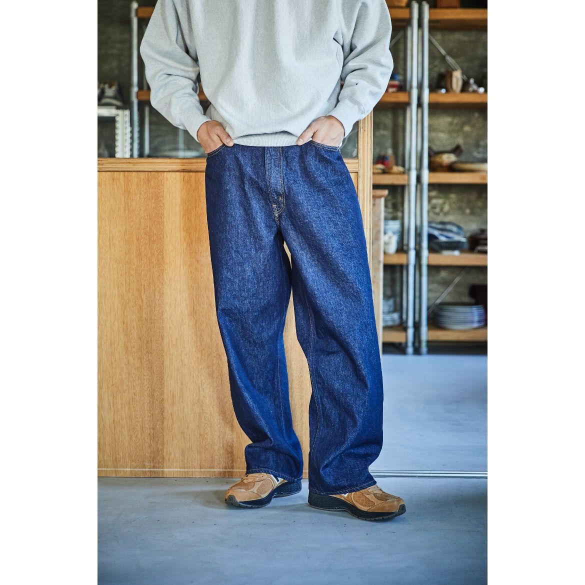 【再販売通知受付可能】Super Dad's Denim Pants