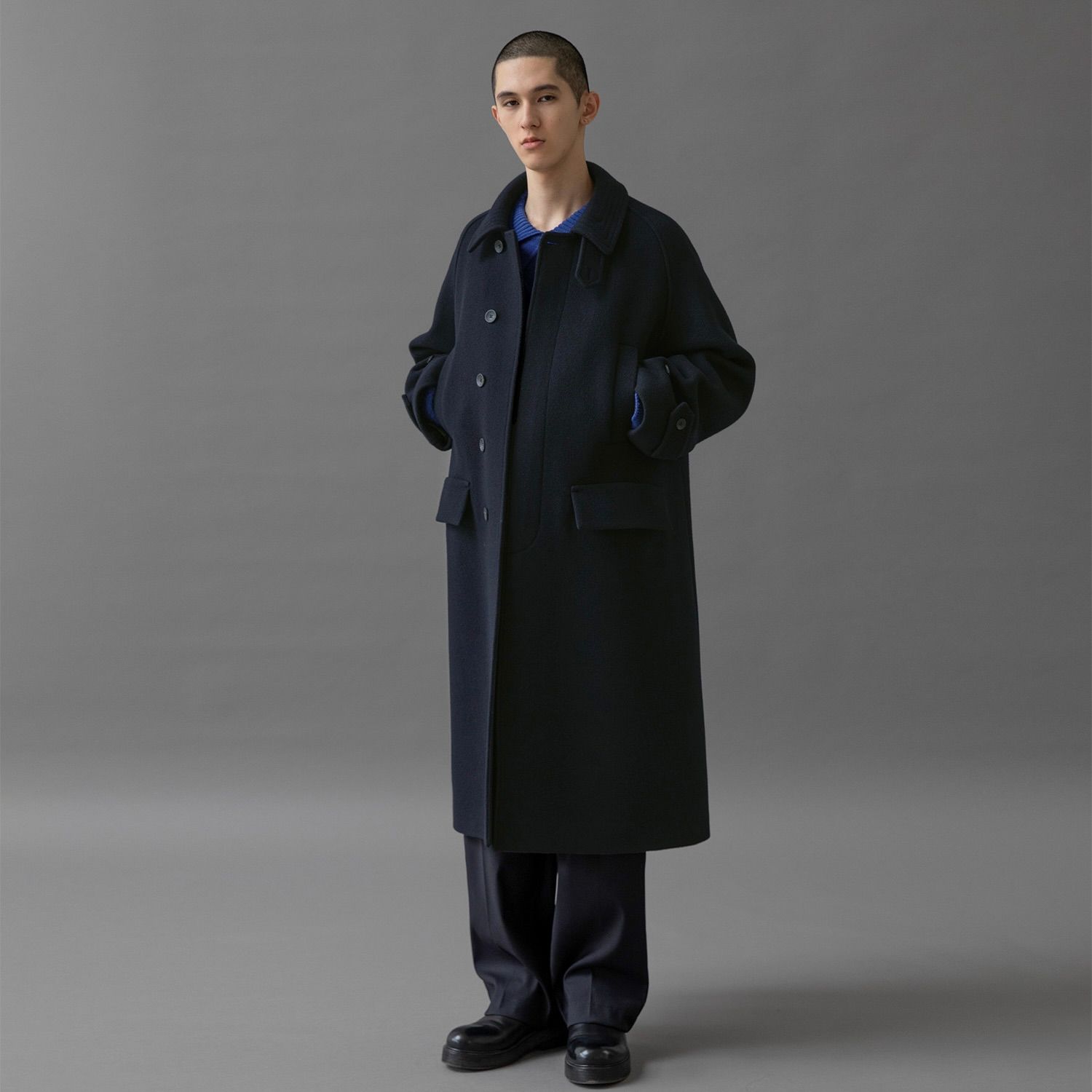 【残り一点】Voyager Bold Balmacaan Coat