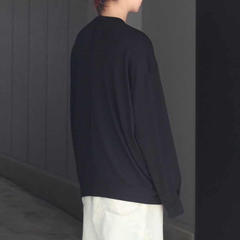 【残り一点】オーバーサイズリラックスウールL/S TEE