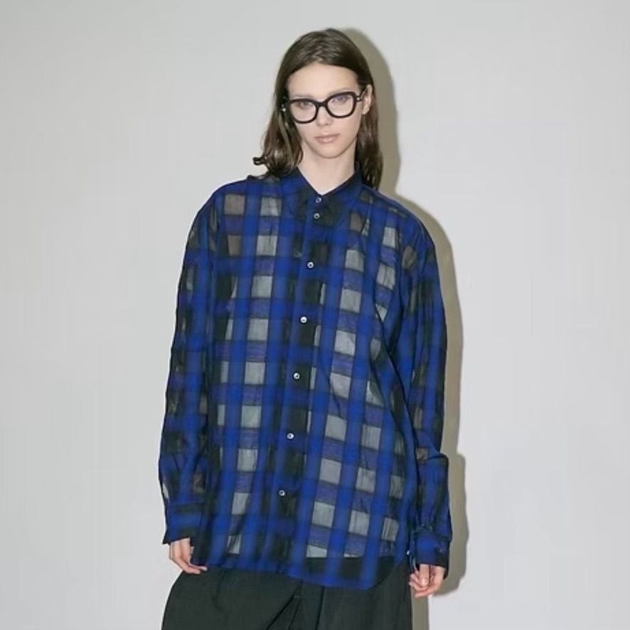 【残り一点】シズルチェックL/Sシャツ