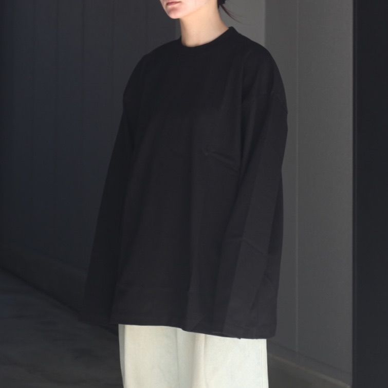 【残りわずか】12/- Air Spinning Loose Fit Longsleeve T-shirt