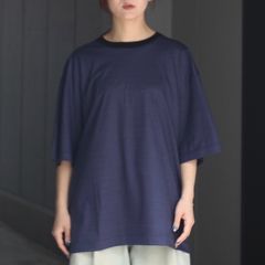 【残り一点】36G Wool Stripe S/S Tee