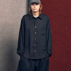 【残り一点】Wool Like Regular-Over Shirt