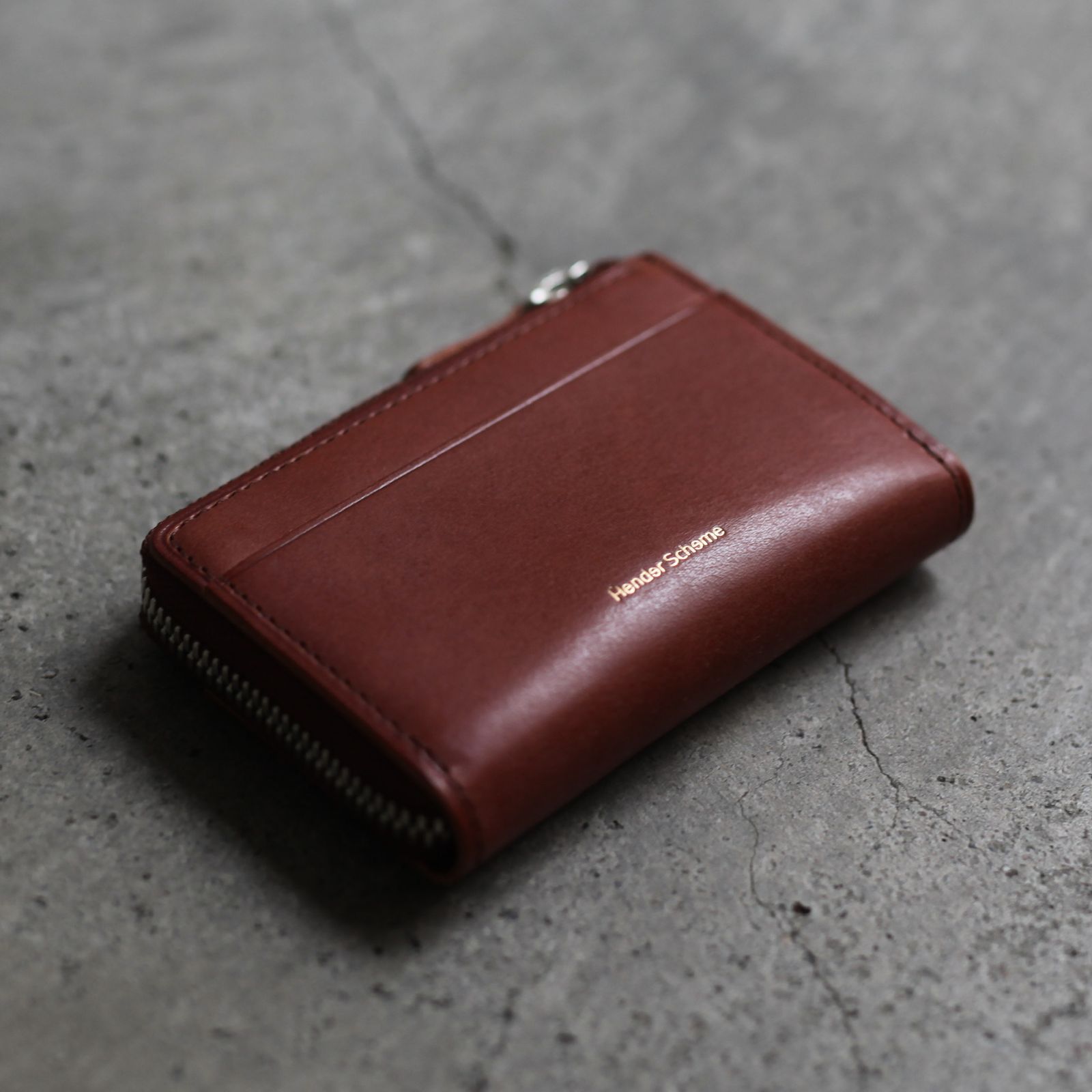 【未使用品】Hender scheme mini purse brown