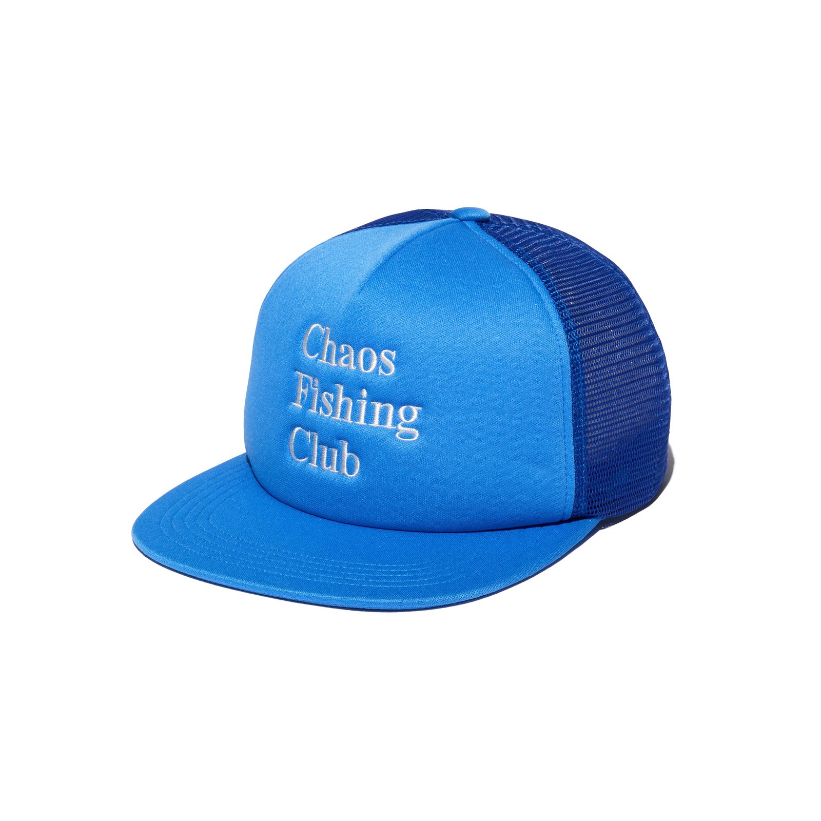 CHAOS FISHING CLUB ロゴメッシュキャップ CHAOS FISHING CLUB LOGO MESH CAP - BLACK – Prime Skateboard