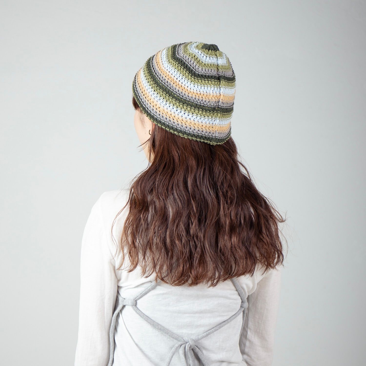 【残り一点】Multi Border Knit Hat