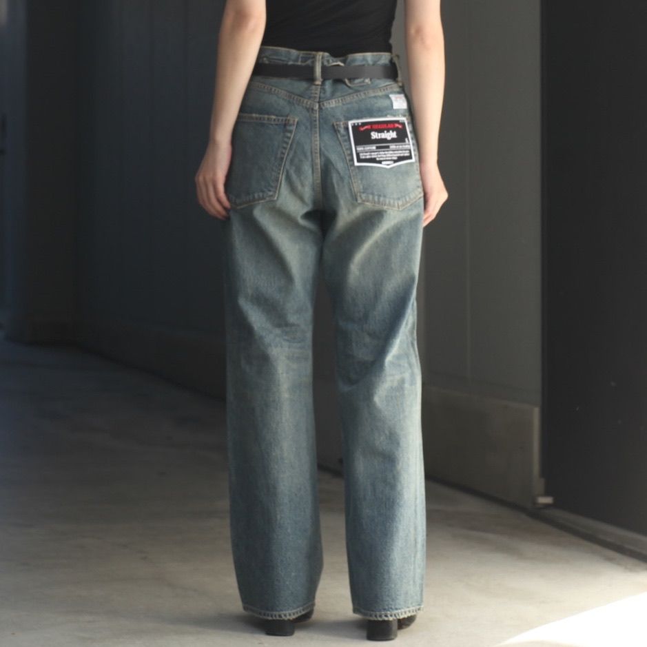 【残りわずか】Straight Vintage Denim Pants