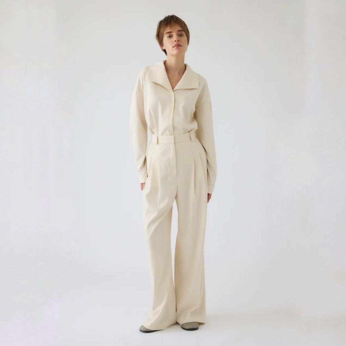 【残り一点】Collar Loose Wide SH