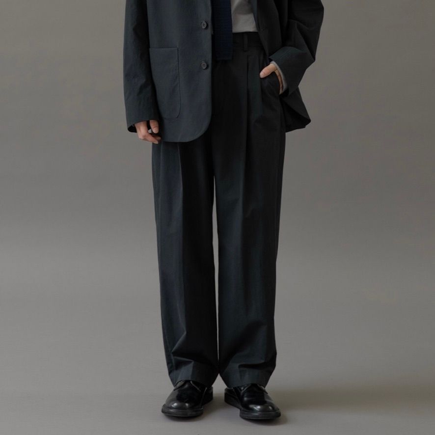 【残り一点】Bonjour 2Tuck Pants