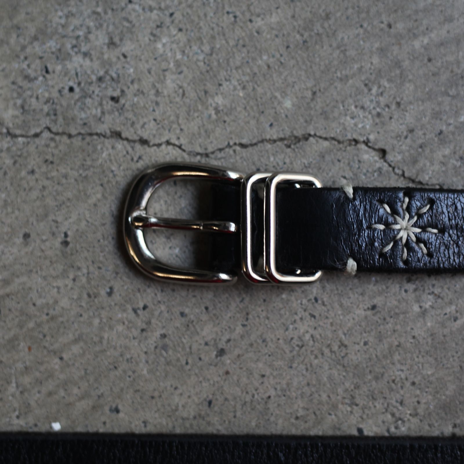 られたレザ】 SUGARHILL 21aw Embroidery Leather Beltの通販 by たん