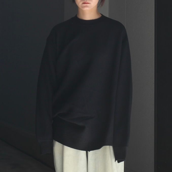 【残りわずか】Extra Fine Wool Knit Deformed LS