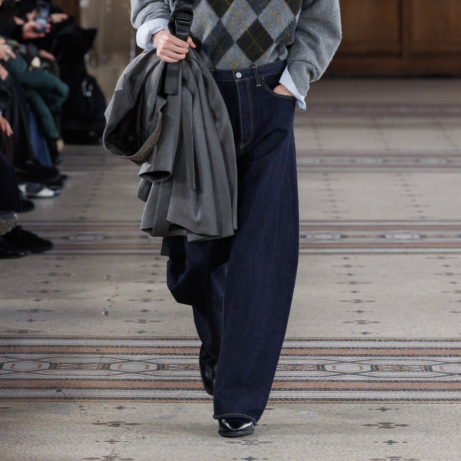 【残りわずか】Deformation Wide Denim Pants