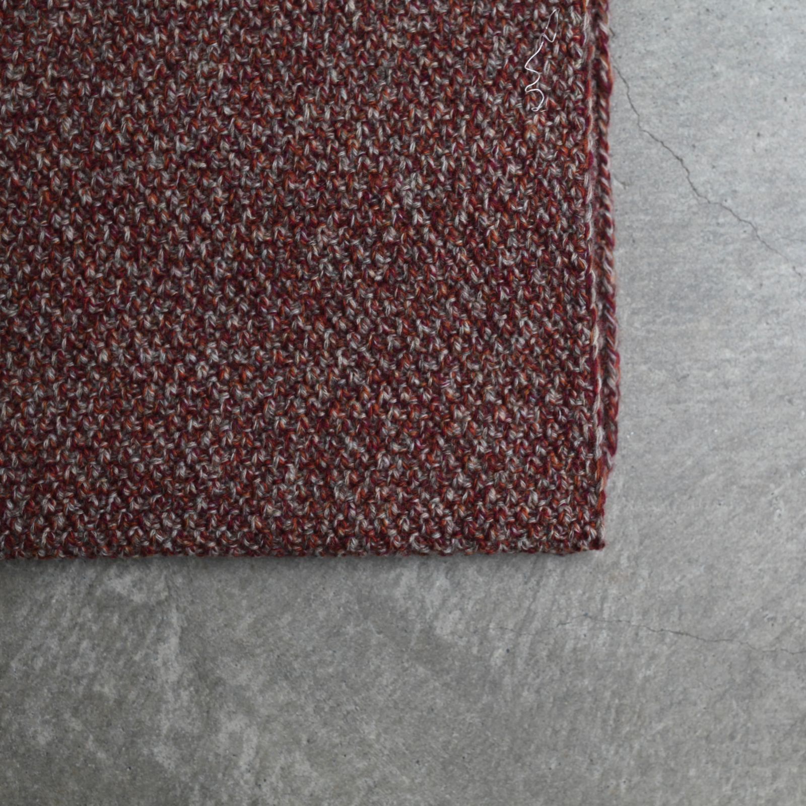 【残りわずか】Wool Kanoko Muffler