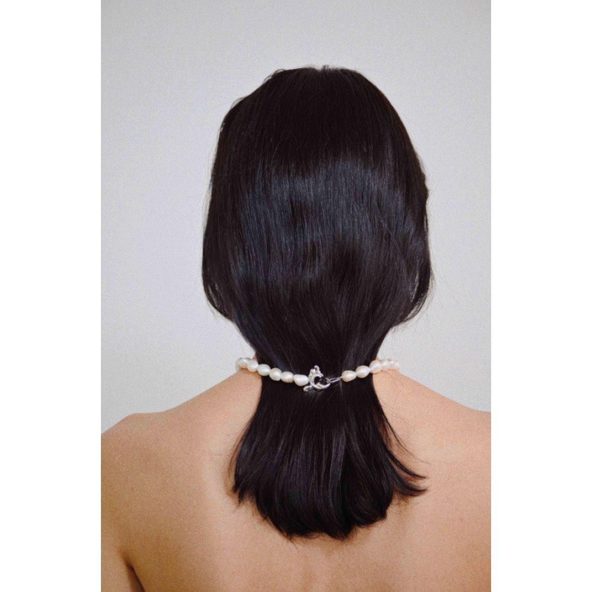 【お取り寄せ注文可能】Baroque Pearl Leaf Classical Necklace