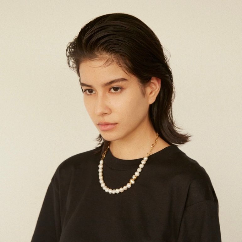 PREEK 【お取り寄せ注文可能】Pearlx Broken Chain Necklace ACRMTSM ONLINE STORE