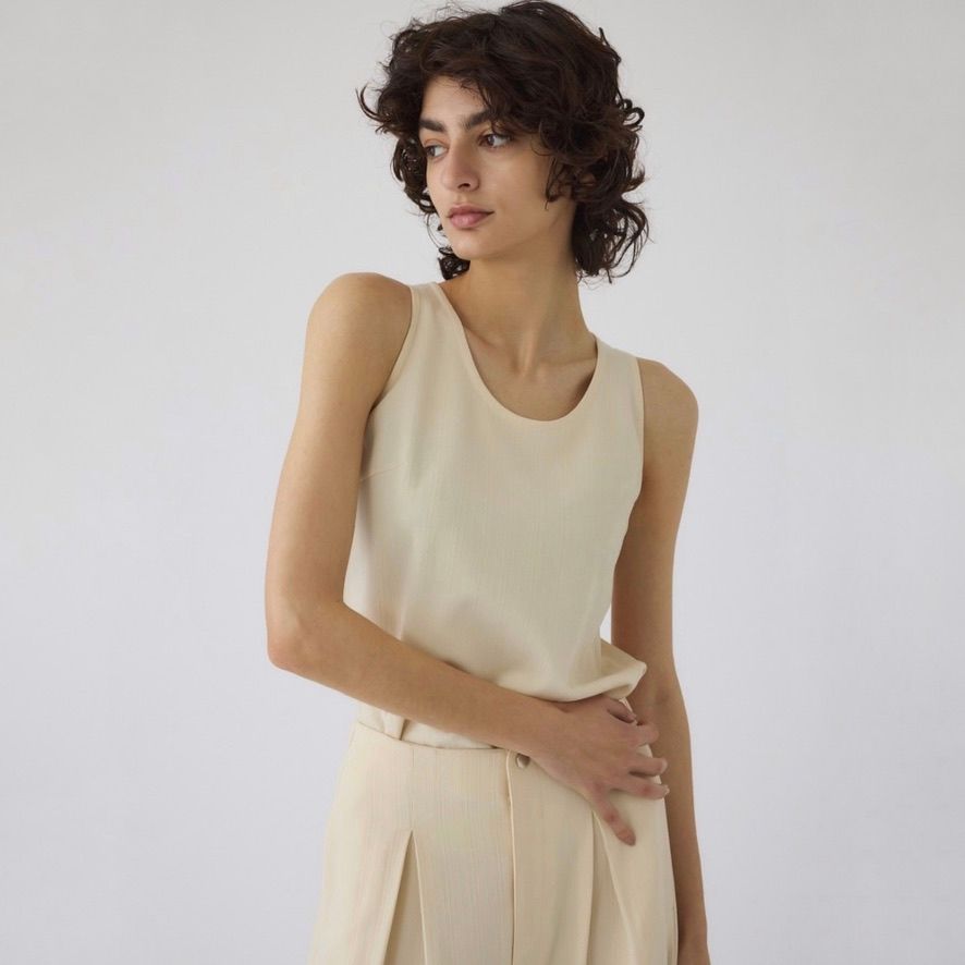 【残り一点】Scoop 2way Neckline Tank
