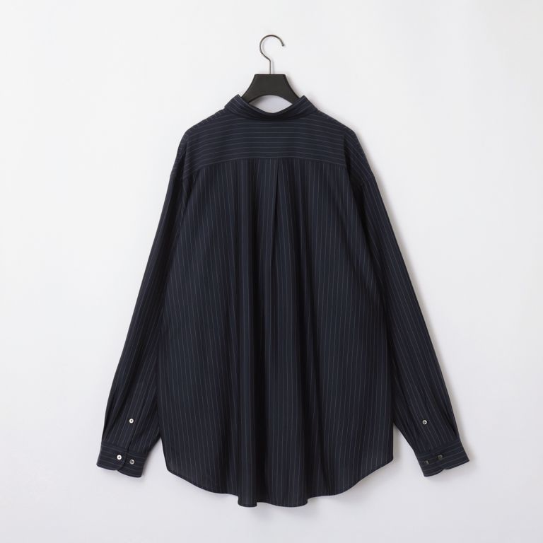 【残り一点】36G Silk Stripe Atmosphere LS Shirt