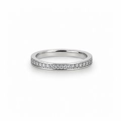 【お取り寄せ注文可能】Dia Lap Ring M(PLATINUM950)