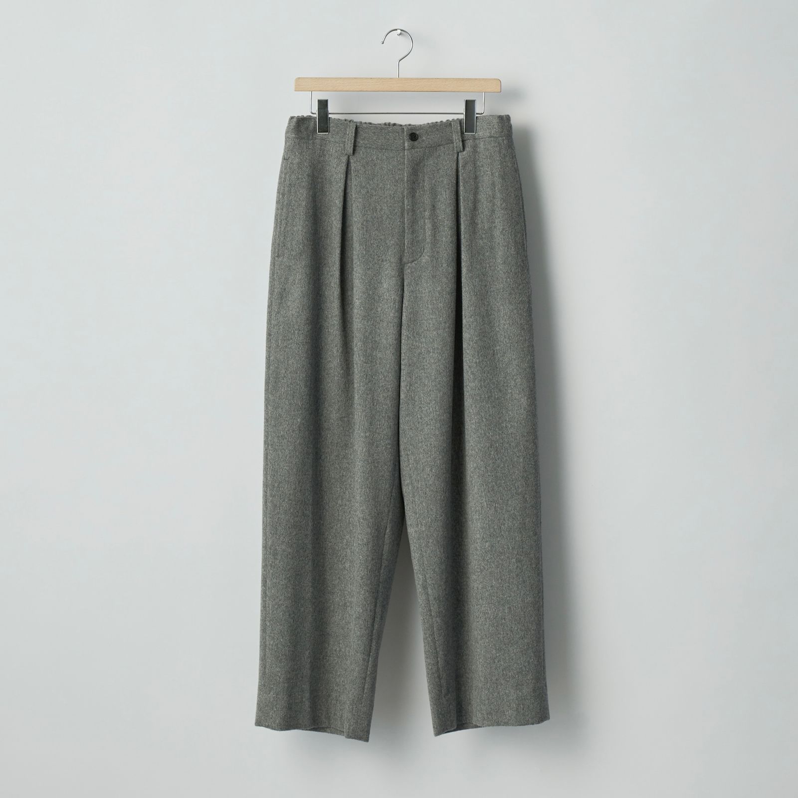 【残り一点】W/CA Beaver Easy Wide Trousers