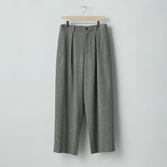 【残り一点】W/CA Beaver Easy Wide Trousers