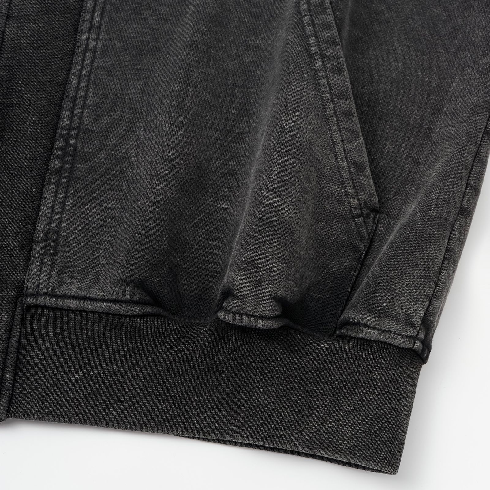 【残り一点】Deconstructed Patch Zip-up Hoodie