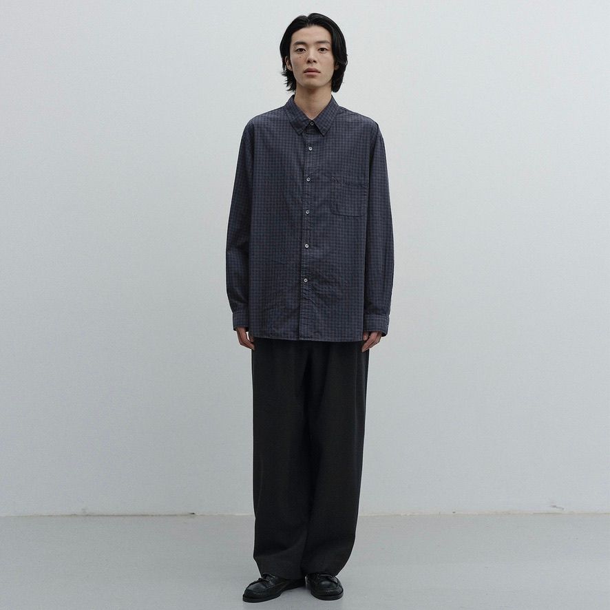【残り一点】Bold Garment Gingham Check Shirt