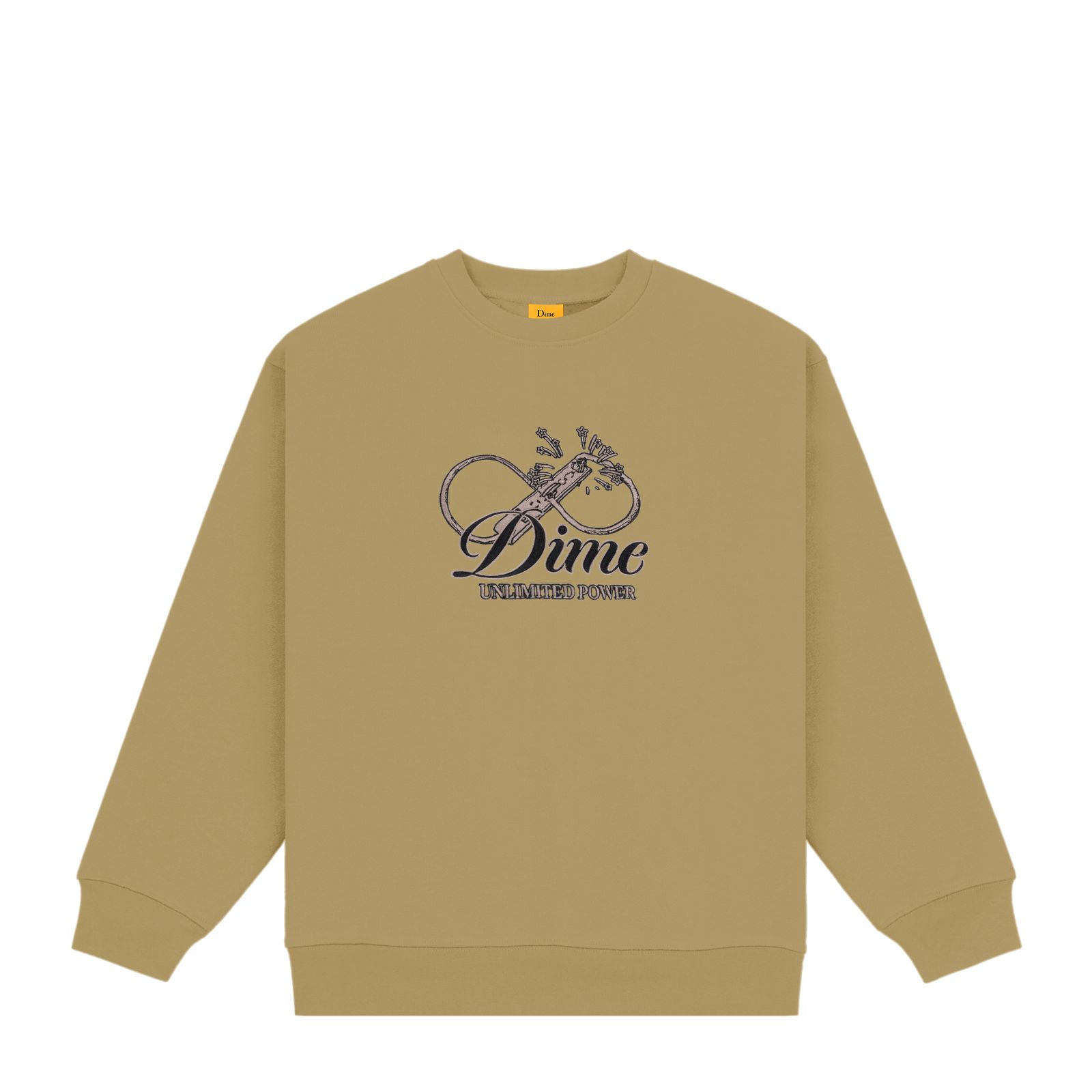 【Dime】New Cursive Power Crewneck(送料無料） Dime - 【残り一点】Cursive Power Crewneck | ACRMTSM ONLINE STORE
