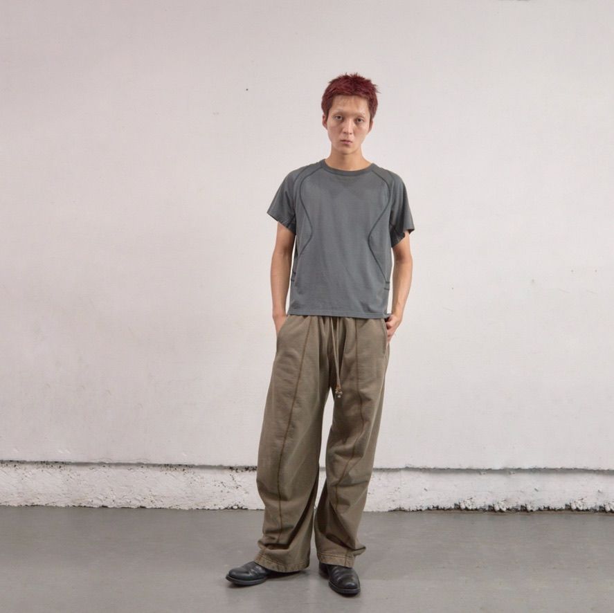 【残り一点】Panelled Half Sleeve T-Shirt