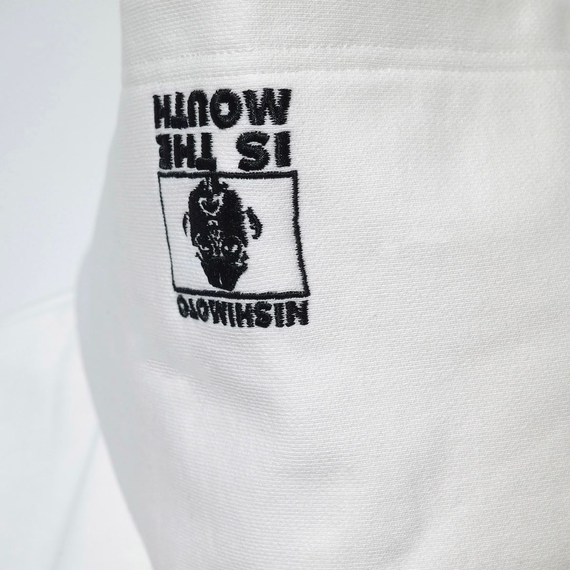 【残り一点】Cut Off Wide Zip N/S Sweat Hoodie