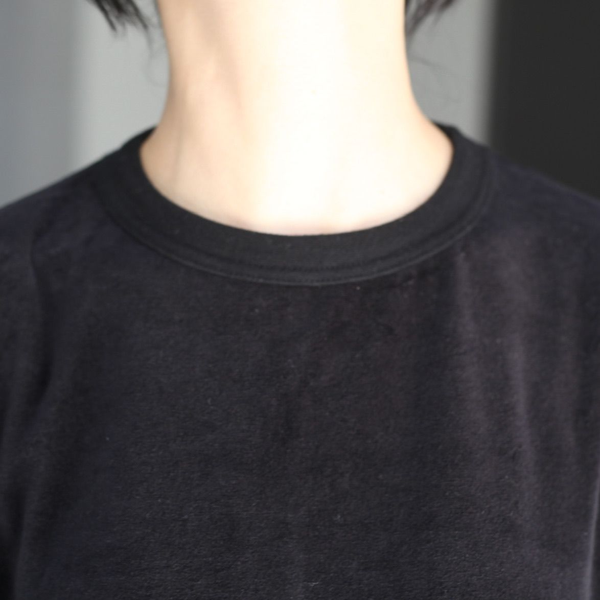 GROVE ♥ VELOUR T-SHIRT/追跡付 NVRFRGT - 【残りわずか】Velour Double Layer Long Sleeve T