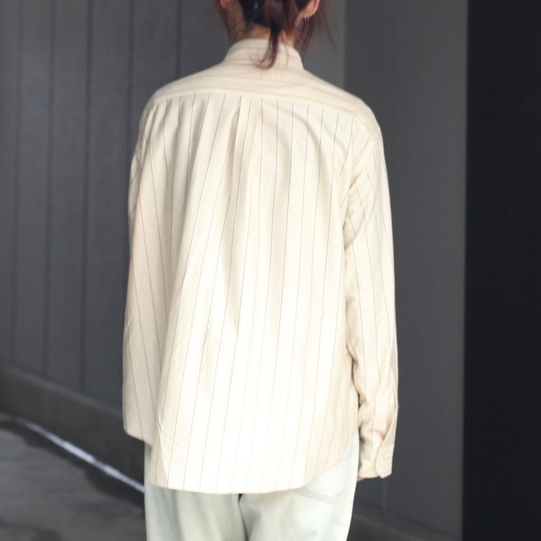 【残り一点】46G Stripe Atmosphere Shirt